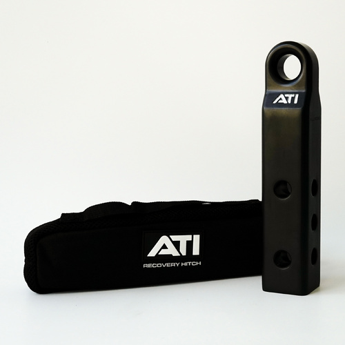 ATI EXTENDED ALLOY RECOVERY HITCH - BLACK