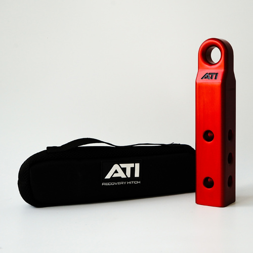 ATI EXTENDED ALLOY RECOVERY HITCH - RED