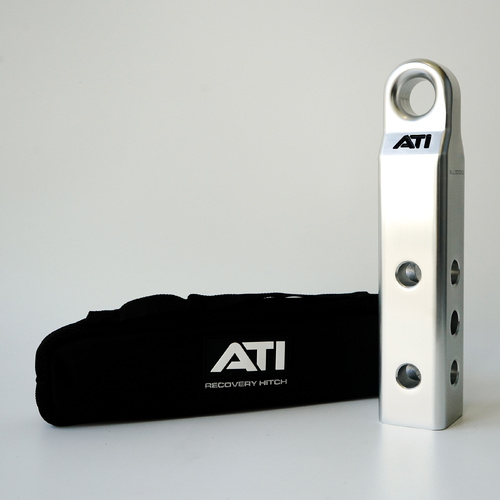 ATI EXTENDED ALLOY RECOVERY HITCH - SILVER